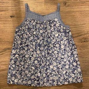 Nautical 18month flower print blouse. Excellent condition